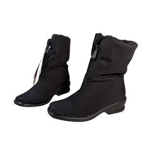 Toe Warmers Canada Women's Black Waterproof Winter Boots Size 6.5‎ S